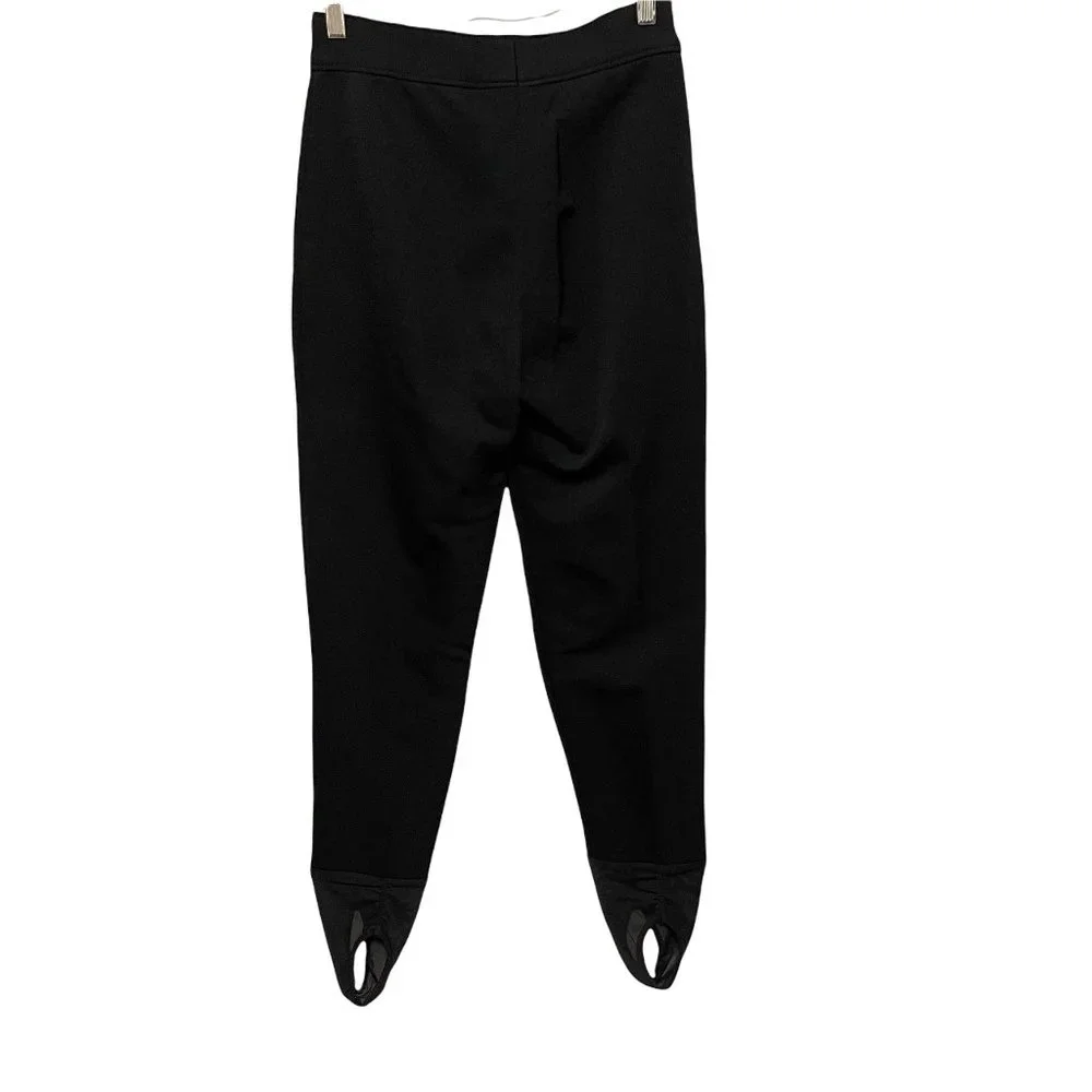 Schoeller of Switzerland VINTAGE Wool Blend Black Stirrup Ski Snowboard Pants - Picture 3 of 10